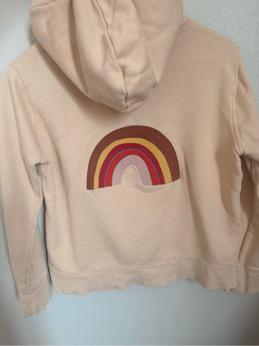 🌈 Madewell Weekend Hoodie with Rainbow Embroidery